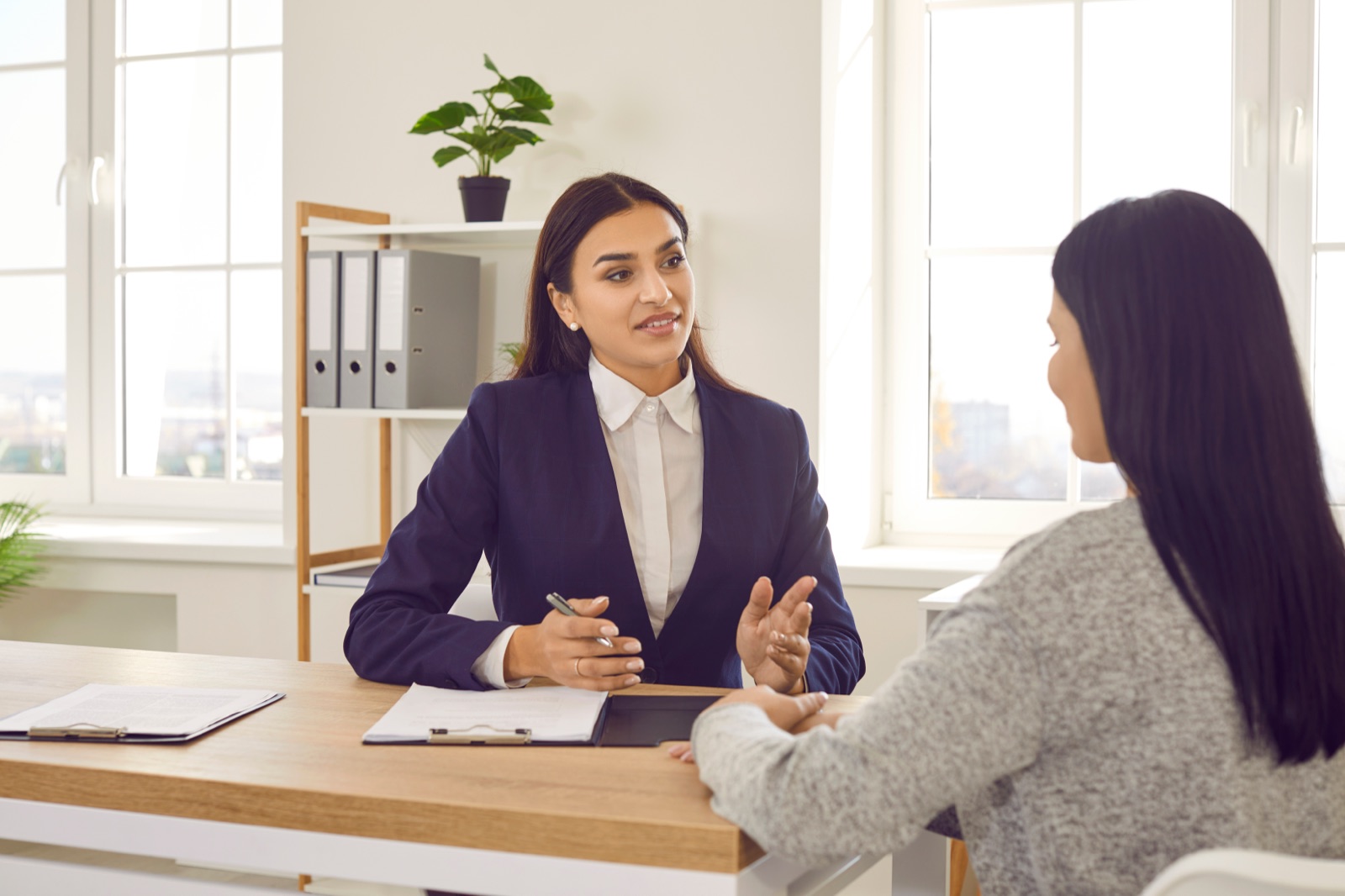 Entretien de cadrage entre un manager et son collaborateur